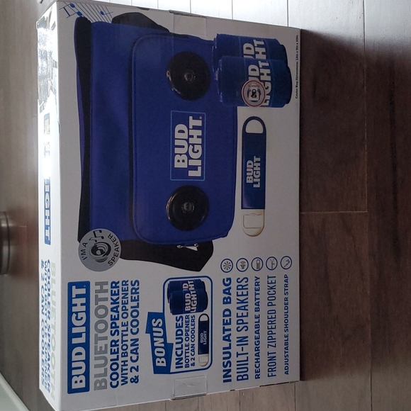 BUDLIGHT  BLUETOOTH COOLER SPEAKER - Picture 1 of 4